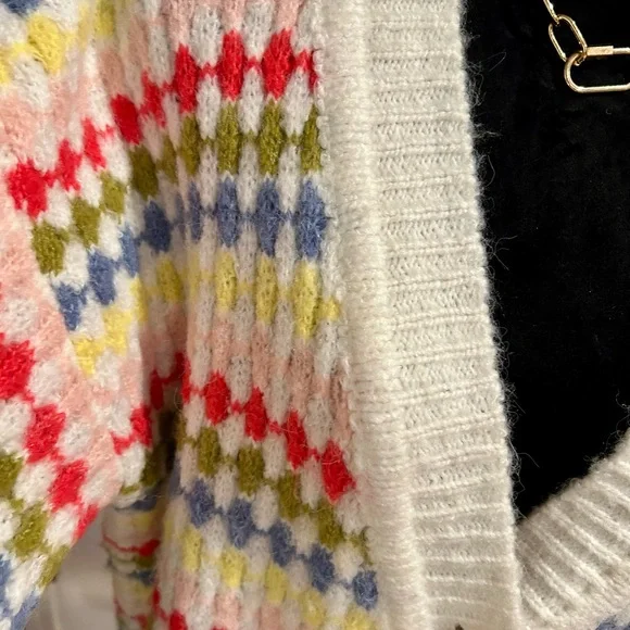 Blu Pepper Multicolor Button-Up Cardigan - Picture 9 of 12